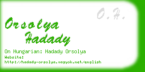 orsolya hadady business card